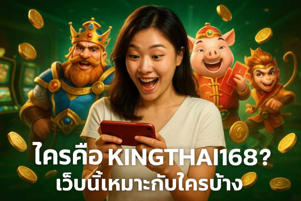ใครคือ KINGTHAI168? เว็บนี้เหมาะกับใครบ้าง