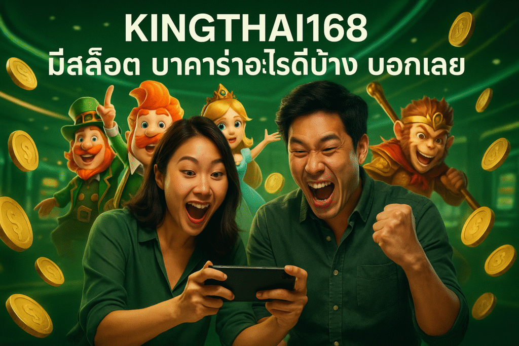KINGTHAI168 มีสล็อต บาคาร่าอะไรดีบ้าง
