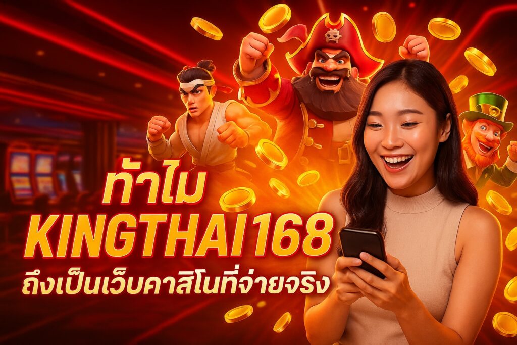 ทำไม KINGTHAI168 ถึงเป็นเว็บคาสิโนที่จ่ายจริง