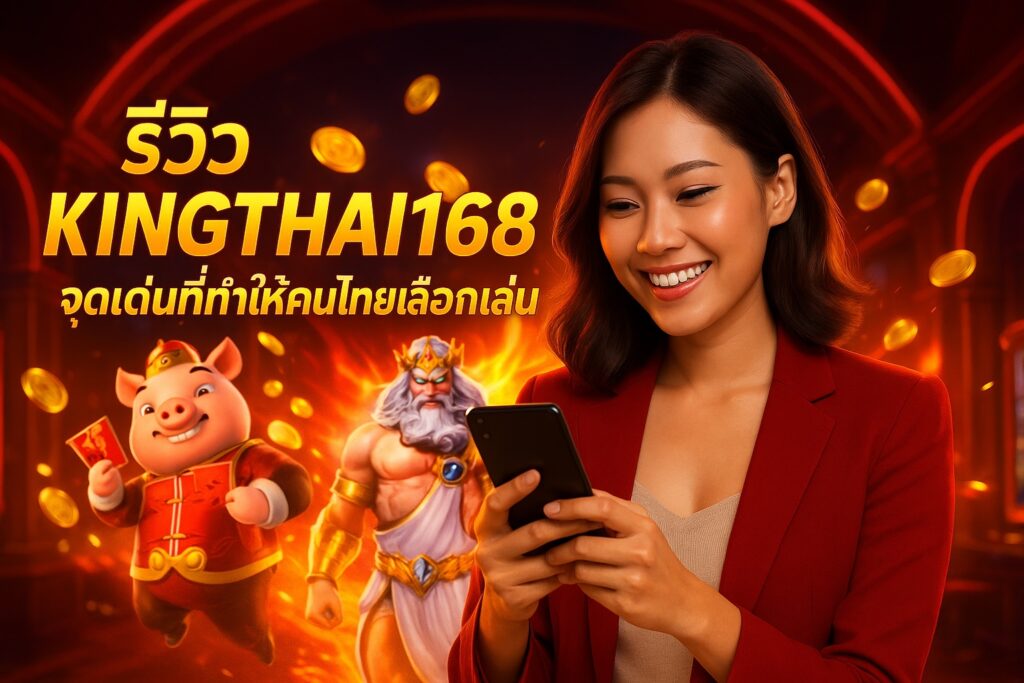 รีวิว KINGTHAI168 จุดเด่นที่ทำให้คนไทยเลือกเล่น