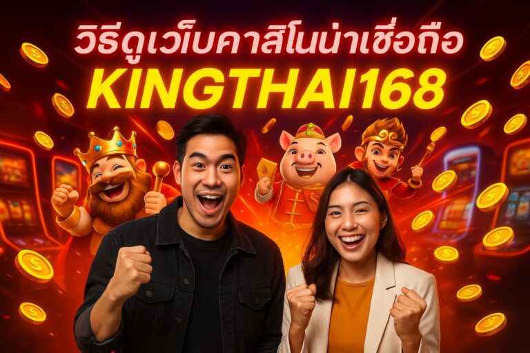 วิธีดูเว็บคาสิโนน่าเชื่อถือแบบ KINGTHAI168