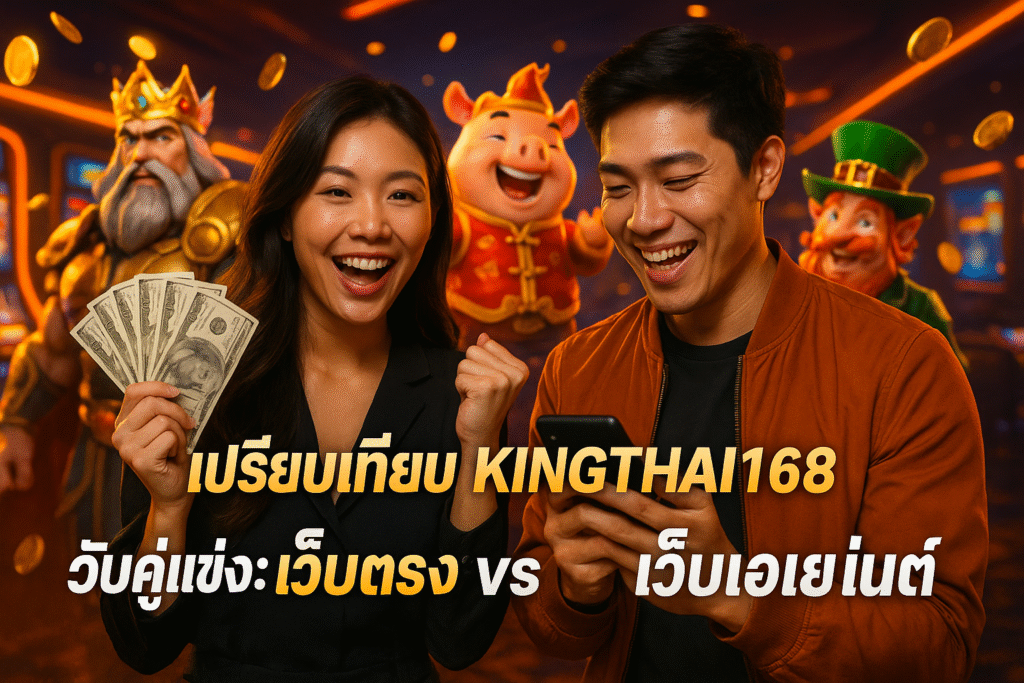เปรียบเทียบ KINGTHAI168 กับคู่แข่ง: เว็บตรง vs เว็บเอเย่นต์