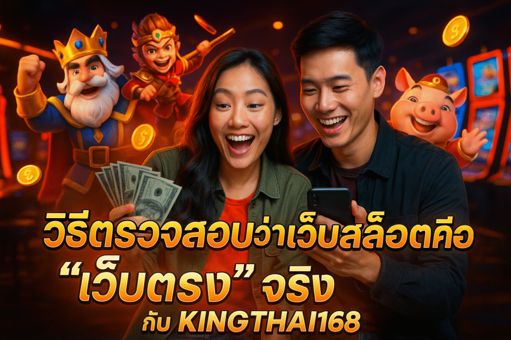 วิธีตรวจสอบว่าเว็บสล็อตคือ “เว็บตรง” จริง กับ KINGTHAI168